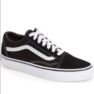 Black & White Vans Old Skools